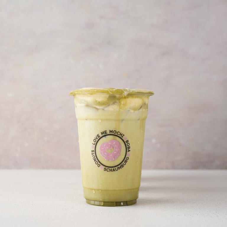 Savor our matcha bubble tea