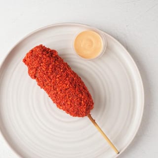 Hot Cheetos Corn Dog